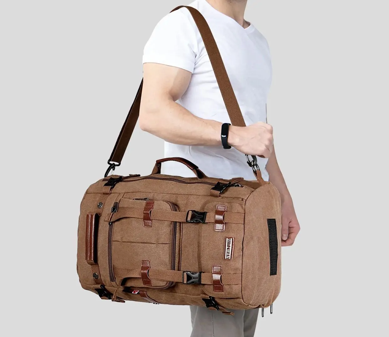 Image for Witzman 3-Way Convertible Travel Backpack