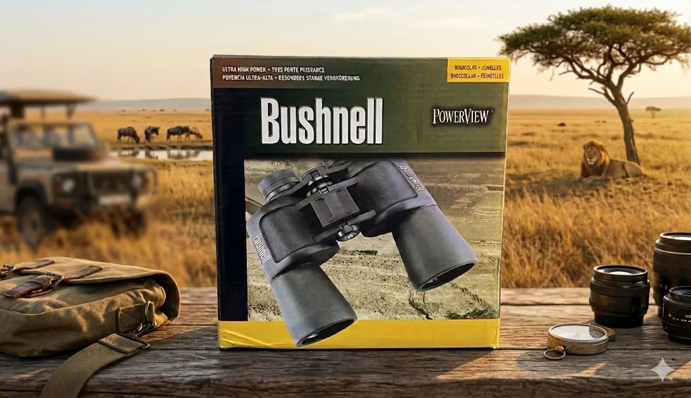 Image for Bushnell PowerView High-Power Binoculars