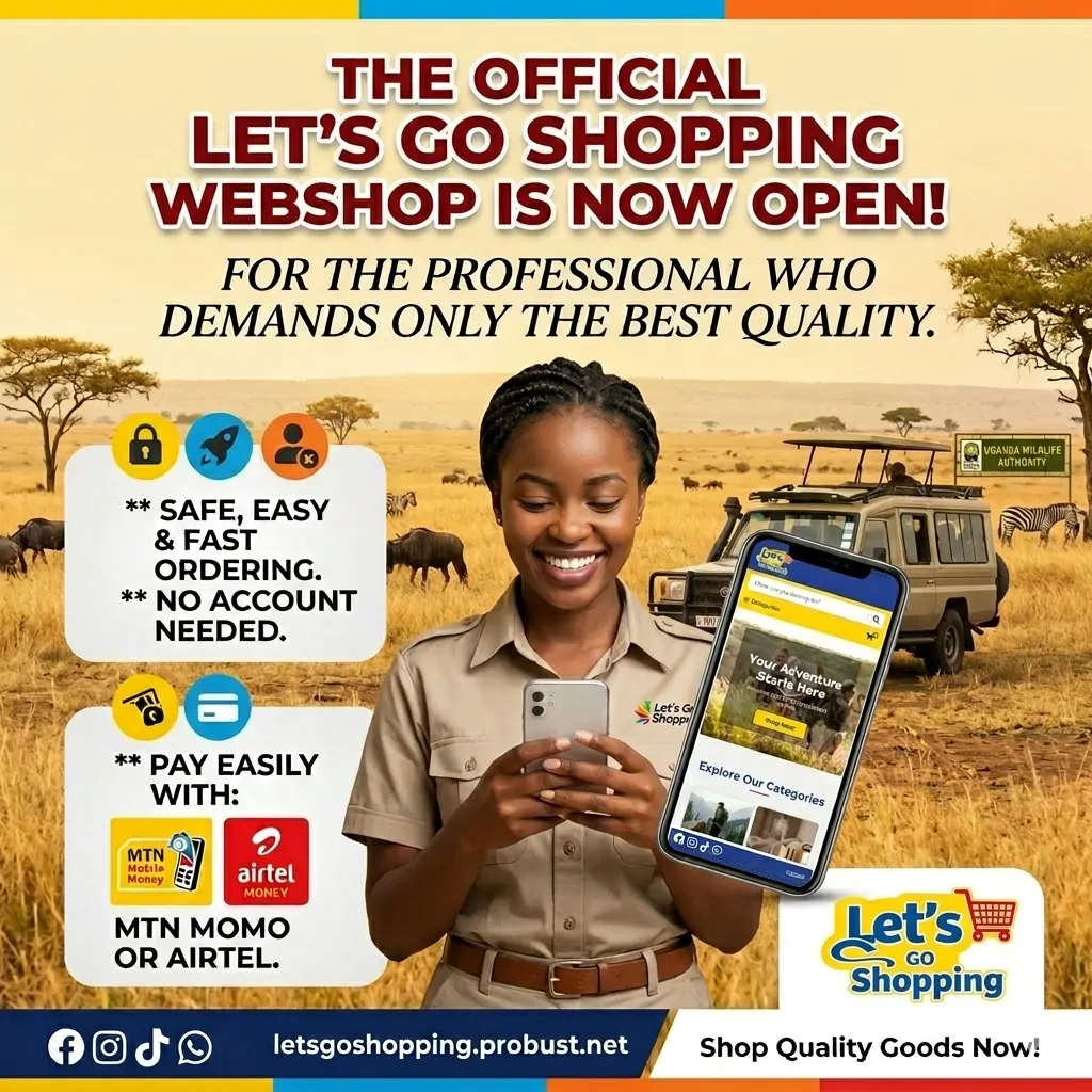 Let's Go Shopping website is opened